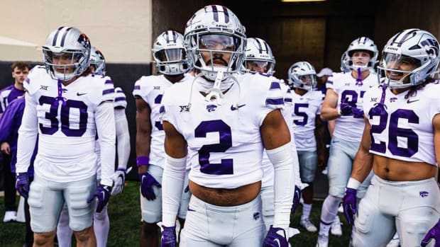 Kansas State safety Kobe Savage